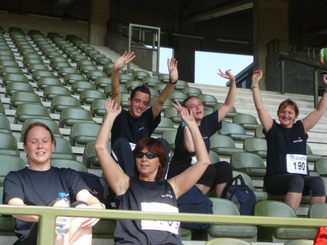 Acerta Ekiden supporters